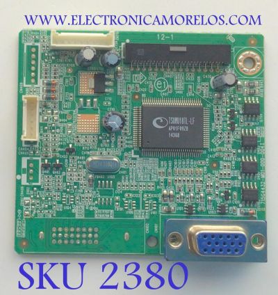 MAIN PARA MONITOR ASUS / NUMERO DE PARTE GQCCB0US046 / 715G4432-M01-000-004I / NUMERO DE PANEL M195FGE-L20 / MODELO VS207D-P